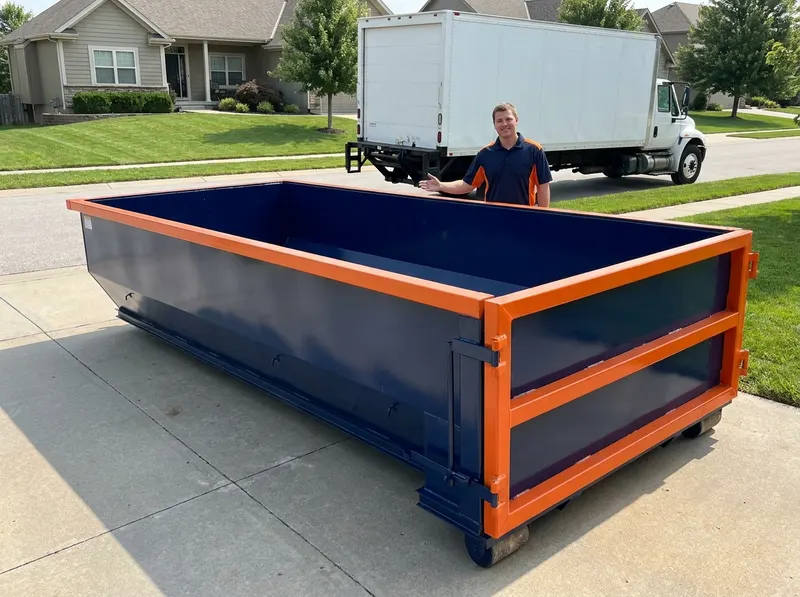 15-Yard Dumpster Rental in Olathe, KS